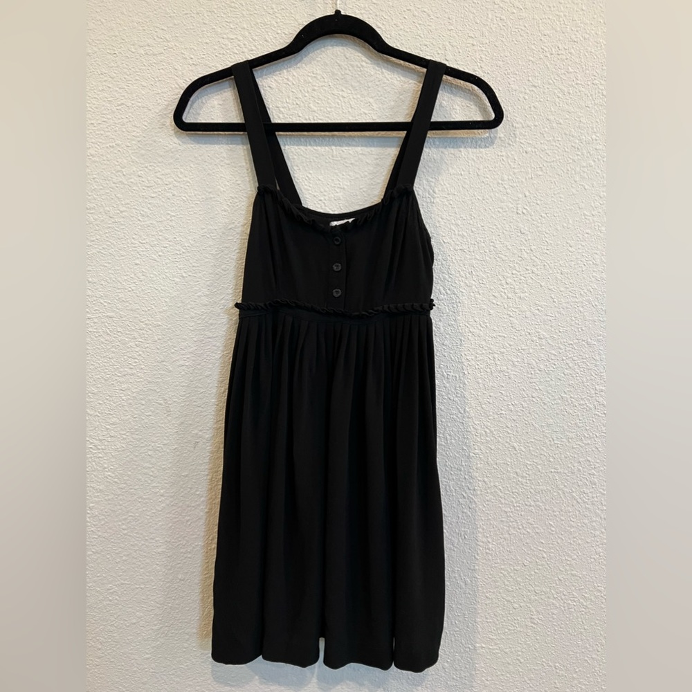 #304 Cooperative Black Mini Dress